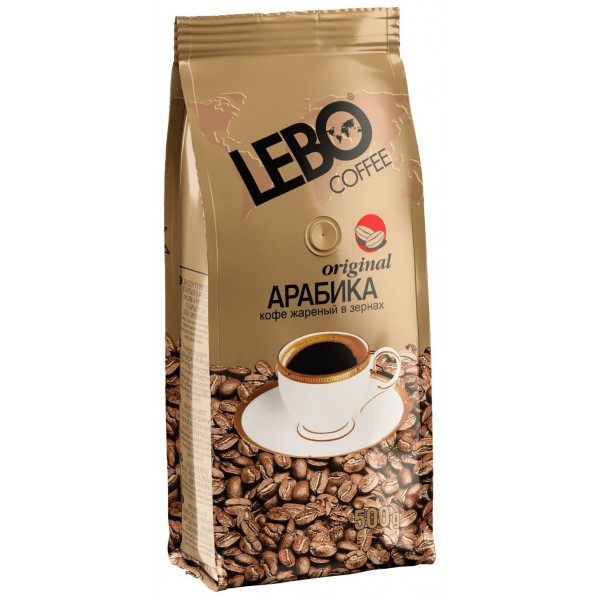 Кофе в зернах Lebo Original, 500 г