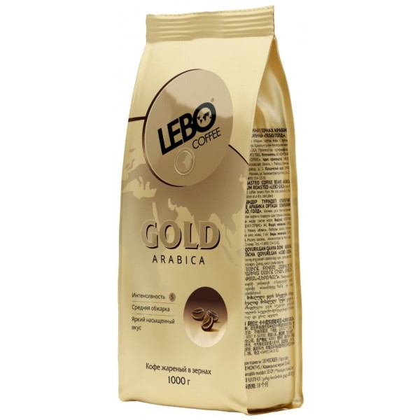 Кофе в зернах Lebo Gold, 1 кг