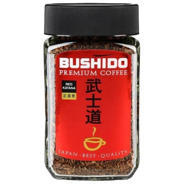 Кофе растворимый Bushido Red Katana, 100 г
