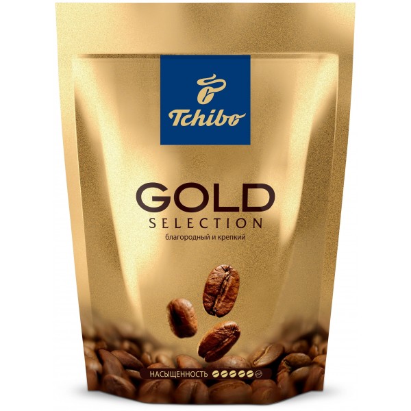 Кофе растворимый Tchibo Gold Selection, пакет, 285 г