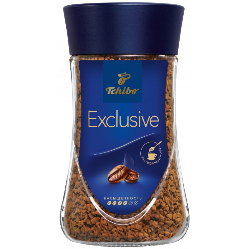 Кофе растворимый Tchibo  Exclusive 190 гр. СТЕКЛО