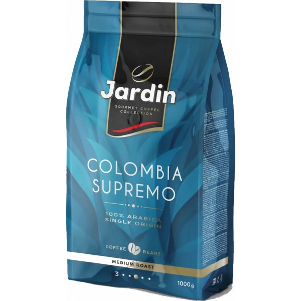 Кофе в зернах JARDIN Columbia, 1 кг