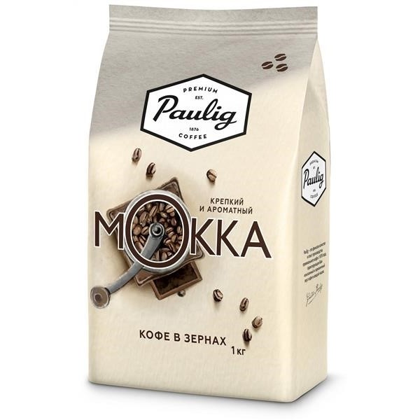 Кофе Paulig mokka в зернах 1000 г