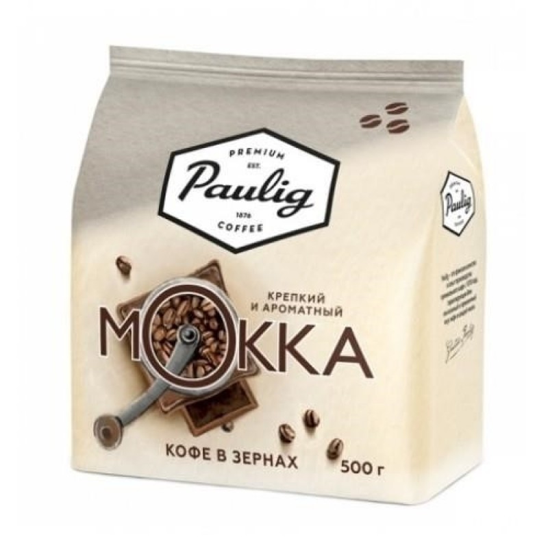 Кофе в зернах Paulig mokka 500 г